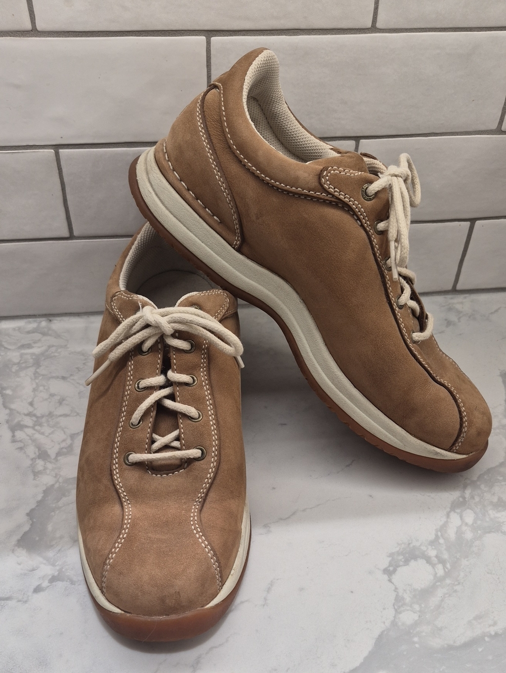 Rockport Tan Suede Sneaker